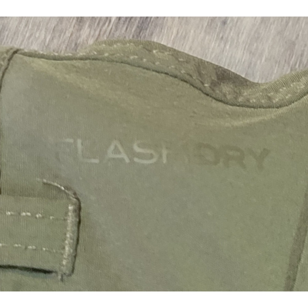 The North Face Rolling Sun Flash Dry Shorts Men's 34 Green Stretch 9" Inseam EUC - Picture 7 of 12